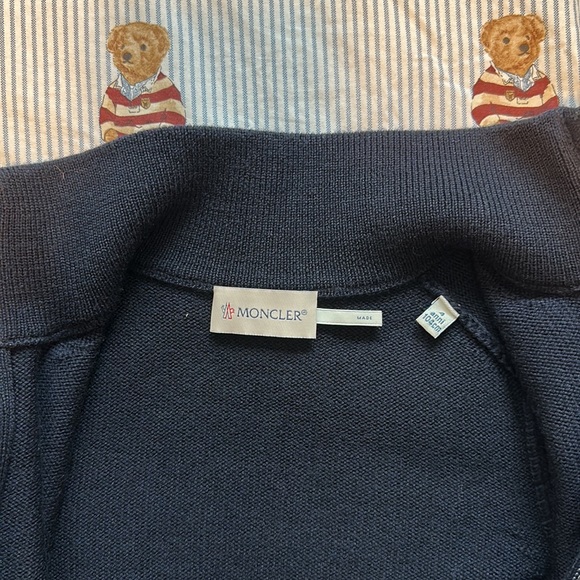 Moncler Zip Up Sweater size 4 - Picture 2 of 6